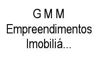 Logo G M M Empreendimentos Imobiliários de Administração em Tingui