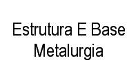 Logo Estrutura E Base Metalurgia Ltda em São Lourenço