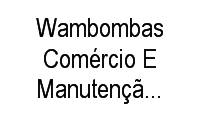 Logo Wambombas Comércio E Manutenção de Bombas em Vila Nossa Senhora do Retiro
