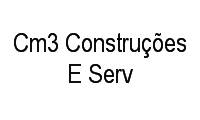 Logo Cm3 Construções E Serv em Candelária