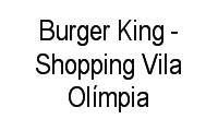 Logo Burger King - Shopping Vila Olímpia em Vila Olímpia