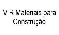 Logo V R Materiais para Construção em Coronel Antonino