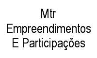 Logo Mtr Empreendimentos E Participações em Higienópolis
