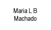 Logo Maria L B Machado em Tambauzinho