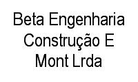 Logo Beta Engenharia Construção E Mont Lrda em São Lázaro