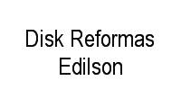 Logo Disk Reformas Edilson em Bonjardim