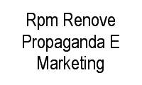 Logo Rpm Renove Propaganda E Marketing em Indianópolis