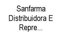Logo Sanfarma Distribuidora E Representações em Luzia
