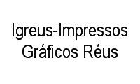 Logo Igreus-Impressos Gráficos Réus em Santa Tereza