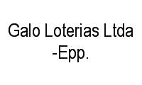 Logo Galo Loterias Ltda-Epp. em Monte Castelo