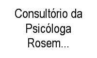 Logo Consultório da Psicóloga Rosemary Trefzger em Jardim dos Estados