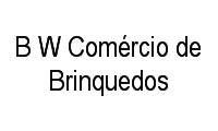 Logo B W Comércio de Brinquedos em Santa Cândida