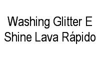 Logo Washing Glitter E Shine Lava Rápido em Industrial Mooca