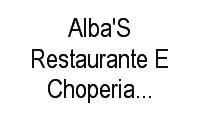 Logo Alba'S Restaurante E Choperia - Bairro da Serrinha em Serrinha