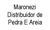 Logo Maronezi Distribuidor de Pedra E Areia em Colúmbia