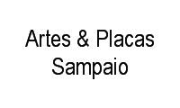 Logo Artes & Placas Sampaio em Centro