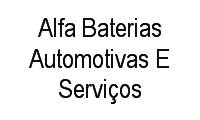Logo Alfa Baterias Automotivas E Serviços em Colúmbia