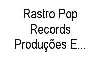 Logo Rastro Pop Records Produções E Edições Musicais em Ipanema
