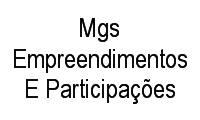 Logo Mgs Empreendimentos E Participações em Ipanema