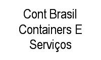 Logo Cont Brasil Containers E Serviços em Ipanema