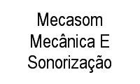 Logo Mecasom Mecânica E Sonorização em Botafogo