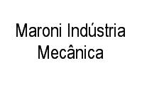 Logo Maroni Indústria Mecânica em Anil