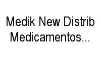 Logo Medik New Distrib Medicamentos Produtos Hospitalares em Bangu