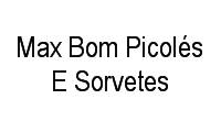 Logo Max Bom Picolés E Sorvetes em Parque São Caetano