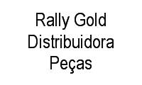 Logo Rally Gold Distribuidora Peças em Centro