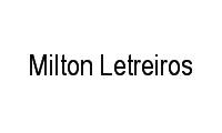 Logo Milton Letreiros em Centro