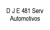 Logo D J E 481 Serv Automotivos em Centro