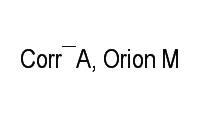 Logo Corr¯A, Orion M em Centro