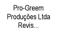 Logo Pro-Greem Produções Ltda Revista Frater em Barra da Tijuca