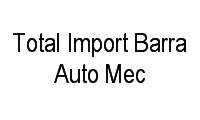Logo Total Import Barra Auto Mec em Barra da Tijuca