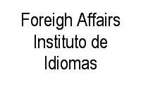 Logo Foreigh Affairs Instituto de Idiomas em Barra da Tijuca