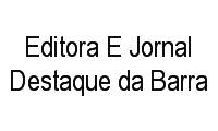Logo Editora E Jornal Destaque da Barra em Recreio dos Bandeirantes