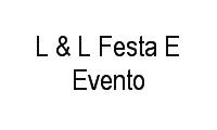 Logo L & L Festa E Evento em Barra da Tijuca