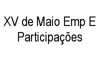 Logo XV de Maio Emp E Participações em Botafogo
