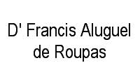 Logo D' Francis Aluguel de Roupas em Cacuia