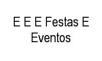 Logo E E E Festas E Eventos em Senador Vasconcelos