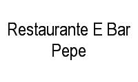 Logo Restaurante E Bar Pepe em Senador Vasconcelos