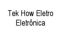 Logo Tek How Eletro Eletrônica em Campo Grande