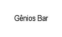 Logo Gênios Bar em Edgar Pereira