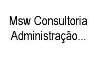 Logo Msw Consultoria Administração Participação em Catumbi