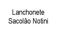 Logo Lanchonete Sacolão Notini em Catumbi