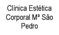 Logo Clínica Estética Corporal Mª São Pedro em Centro