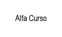 Logo Alfa Curso em Centro