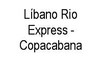 Logo Líbano Rio Express - Copacabana em Copacabana
