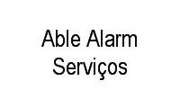 Logo Able Alarm Serviços em Copacabana