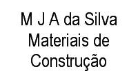 Logo M J A da Silva Materiais de Construção em Cosmos